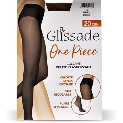 Collant "One piece" 20 den taglia 1/2 daino