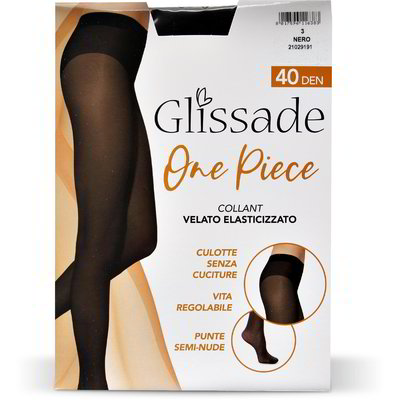 Collant "One piece" 40 den taglia 3 nero