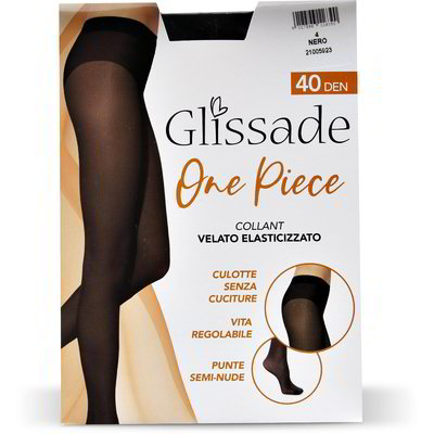 Collant "One piece" 40 den taglia 4 nero