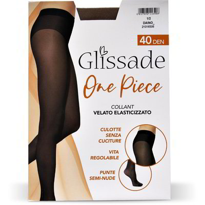 Collant "One piece" 40 den taglia 1/2 daino