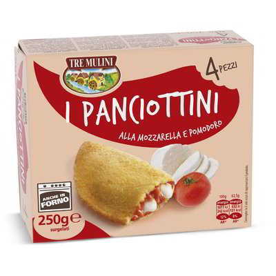 Panciottini al pomodoro e mozzarella 4 pezzi