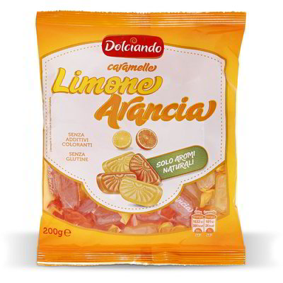 Caramelle limone e arancia