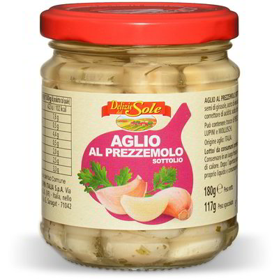 Aglio al prezzemolo sottolio