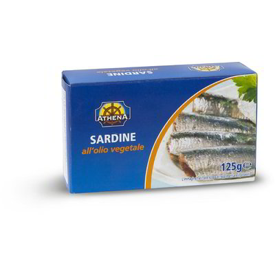 Sardine all'olio vegetale