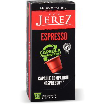 Capsule caffè espresso compatibili Nespresso 20 pezzi