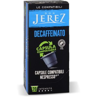 Capsule caffè decaffeinato compatibili Nespresso 20 pezzi