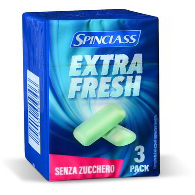 Chewing gum extra fresh senza zucchero