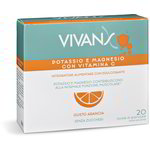 Immagine Integratore potassio e magnesio con vitamina C senza zuccheri 20 bustine
