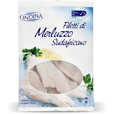 Filetti di merluzzo Sudafricano surgelato