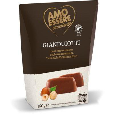 Cioccolatini gianduiotti "Nocciola Piemonte IGP"
