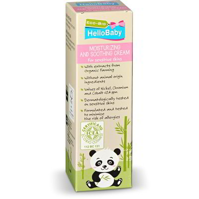Crema idratante e lenitiva Eco-Bio