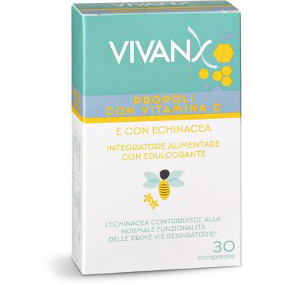 Integratore Propoli con vitamina C ed Echinacea 30 compresse