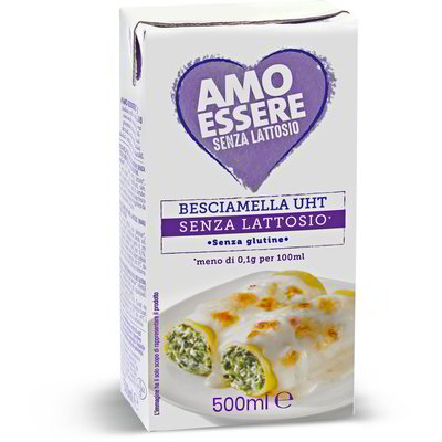 Besciamella UHT senza lattosio