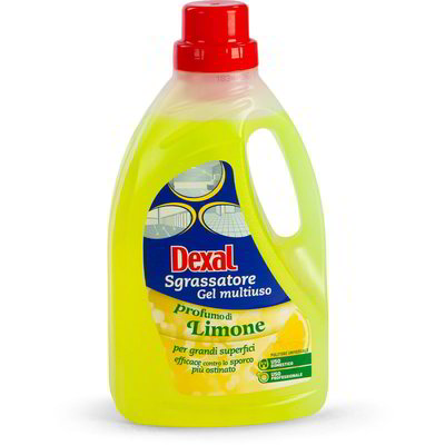 Sgrassatore gel multiuso al profumo di limone