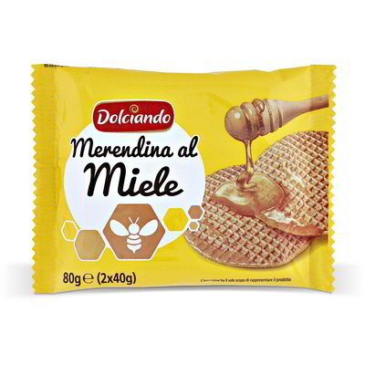 Merendine cialde farcite al miele