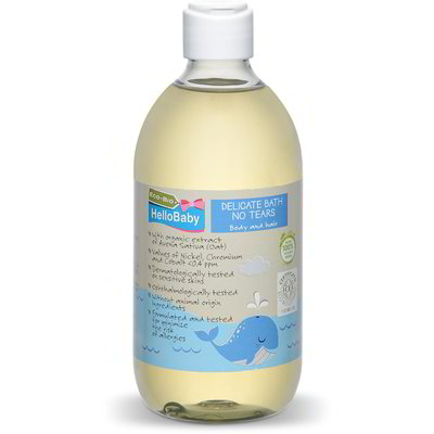 Bagno delicato no lacrime per corpo e capelli eco-bio