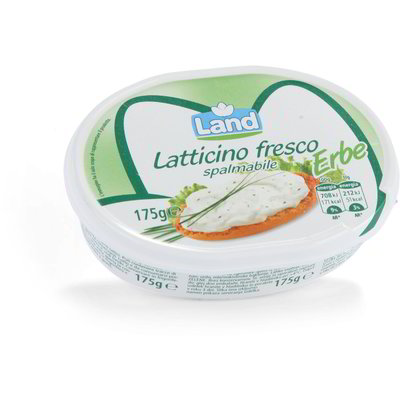 Formaggio latticino fresco spalmabile alle erbe