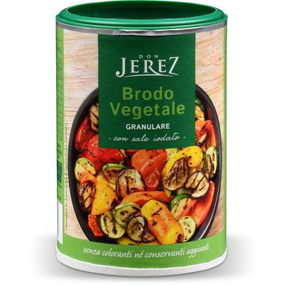 Brodo vegetale granulare