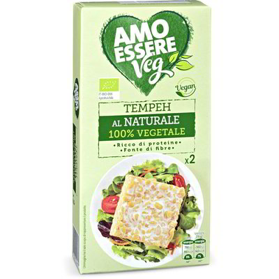 Tempeh bio al naturale