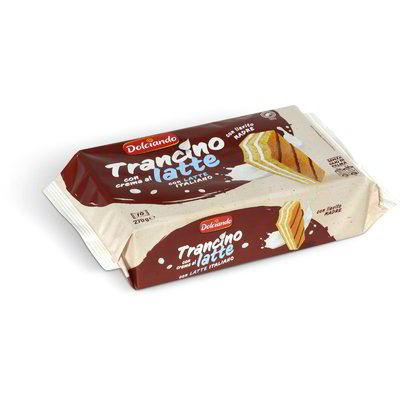 Trancino con crema al latte