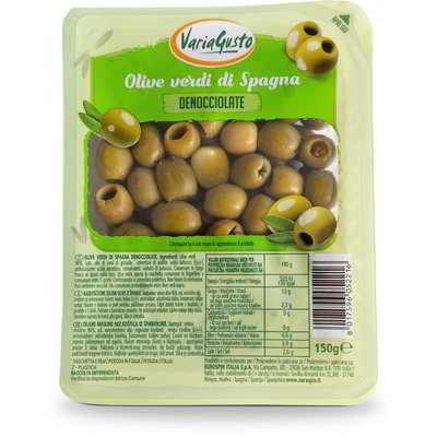 Olive verdi denocciolate