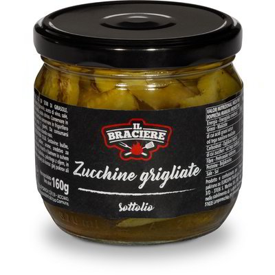 Zucchine grigliate sottolio