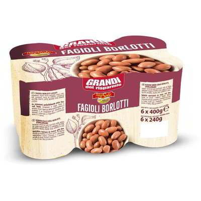 .FAGIOLI BORLOTTI 6X420g