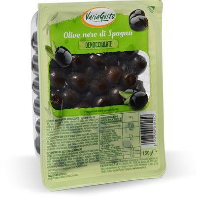 Olive nere di Spagna denocciolate