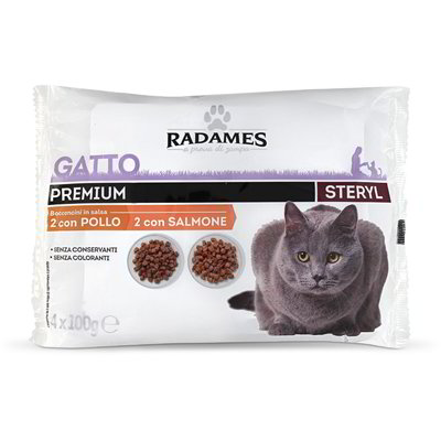 Bocconcini in salsa per gatto adulto sterilizzato