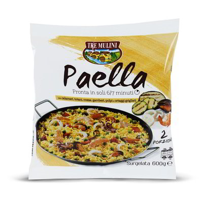 Paella surgelata