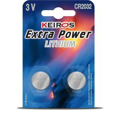 Pile a bottone keiros extra power lithium 2 pezzi