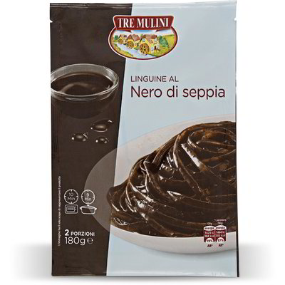 Linguine al nero di seppia