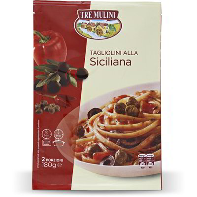 Tagliolini alla siciliana