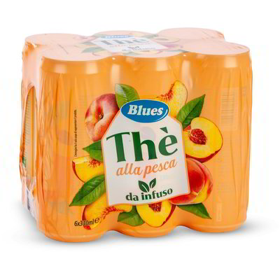Thè da infuso alla pesca in lattina
