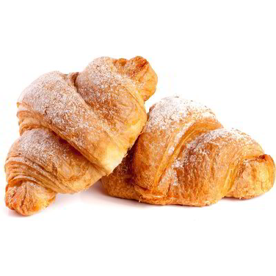 Cornetto sfogliato con crema
