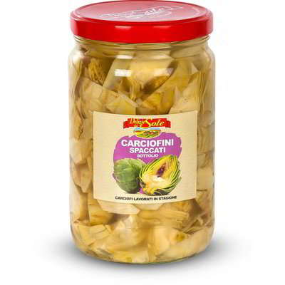 Carciofini spaccati sottolio