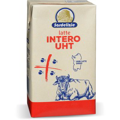 Latte intero sardo UHT a lunga conservazione