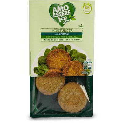 Miniburger agli spinaci