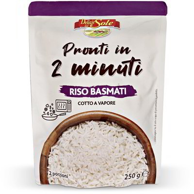 Riso basmati pronto in 2 minuti