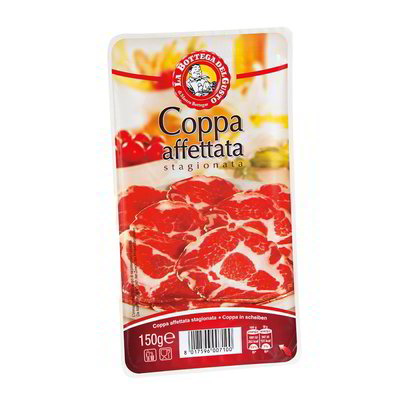 Coppa stagionata a fette