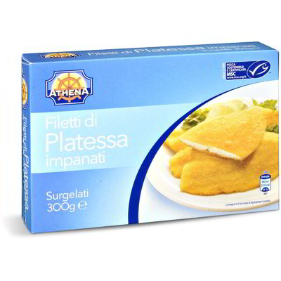 Filetti di platessa impanati surgelati