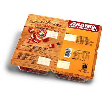 Pancetta affumicata a cubetti