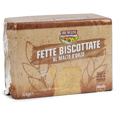 Fette biscottate al malto d'orzo