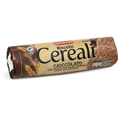 Biscotti ai cereali con cioccolato