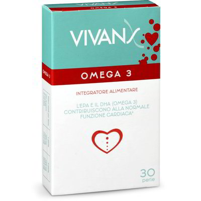 Integratore alimentare Omega 3 funzione cardiaca 30 perle