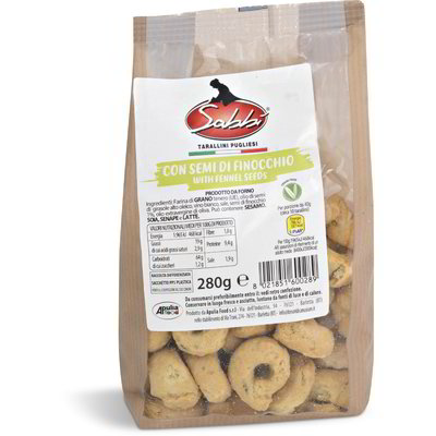 Tarallini pugliesi con semi di finocchio