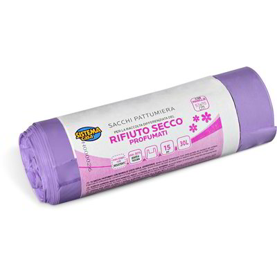 Sacchi rosa spazzatura per rifiuti 15 pezzi