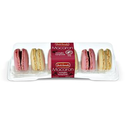Macaron vaniglia e lampone