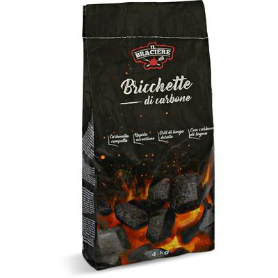 Bricchette di carbone per barbecue
