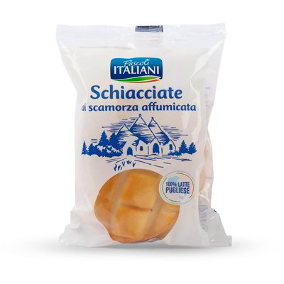 Schiacciate di scamorza affumicata